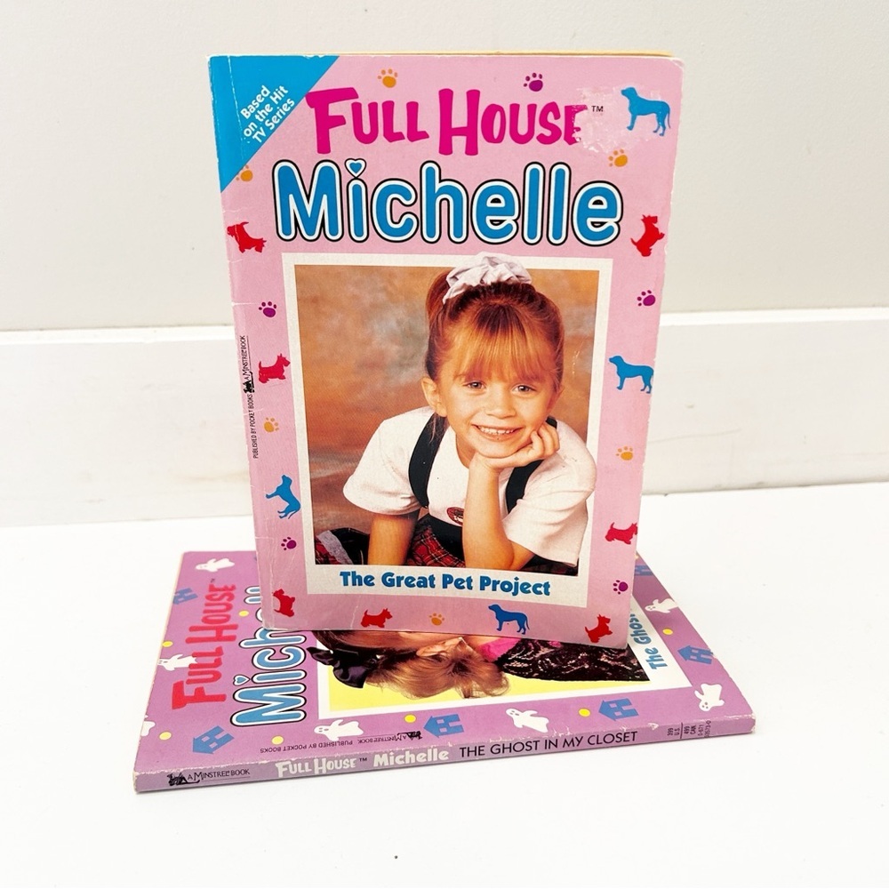 Vintage Full House Michelle The Ghost in My Closet & The Great Pet Project